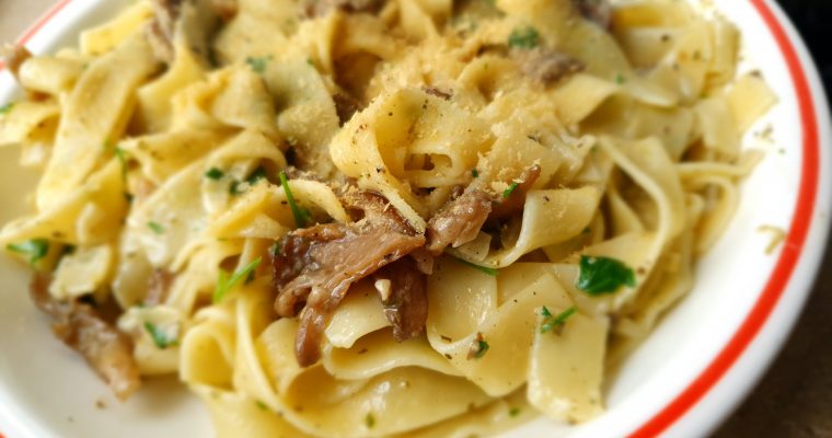Fettuccine mit Trüffelöl